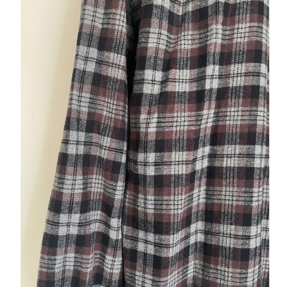 Unisex Plaid Flannel Shirt - size medium - Picture 2 of 2
